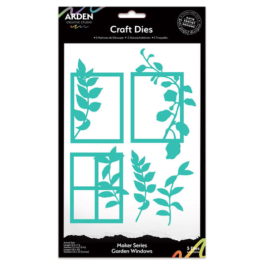 Arden Creative Studio Maker Series Garden Windows Craft Die Set