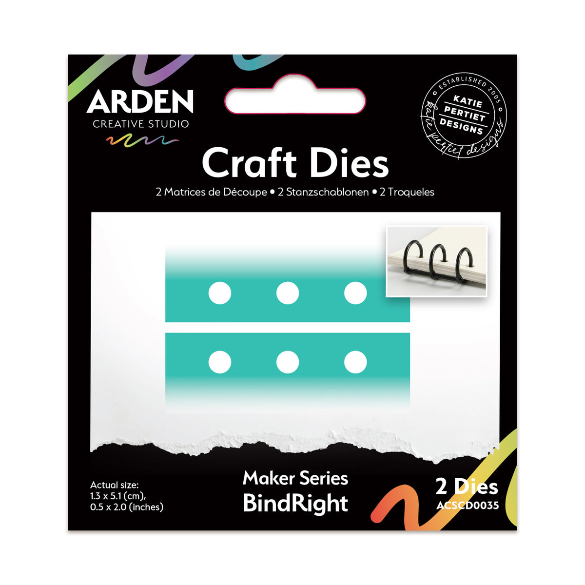 Arden Creative Studio Maker Series BindRight Craft Die Set