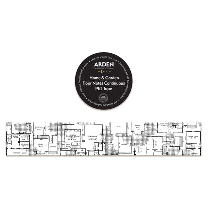 Arden Creative Studio Home & Garden Floor Notes Continuous PET Tape
