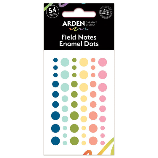 Arden Creative Studio Field Notes Enamel Dots