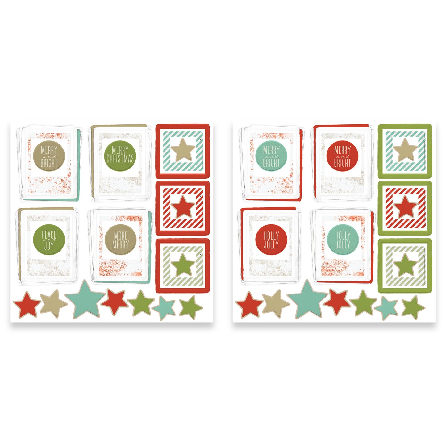 Arden Creative Studio Christmas Cheer Frame Ephemera Pack