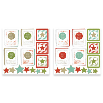 Arden Creative Studio Christmas Cheer Frame Ephemera Pack