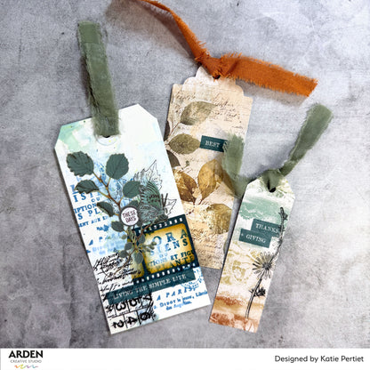Arden Creative Studio Amber Ledgers Journalmakers Ephemera Pack