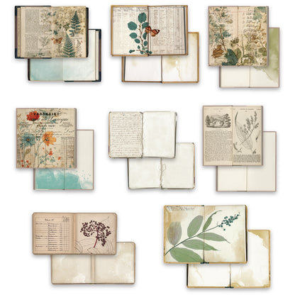 Arden Creative Studio Amber Ledgers Bookmakers Ephemera Pack