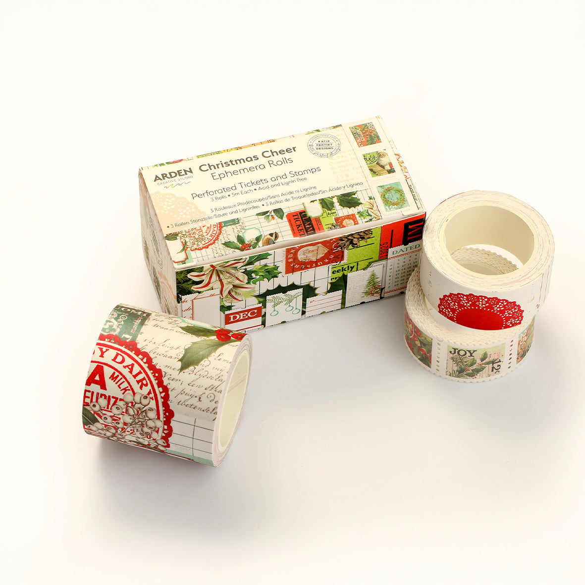 Arden Creative Studio Christmas Cheer Ephemera Rolls