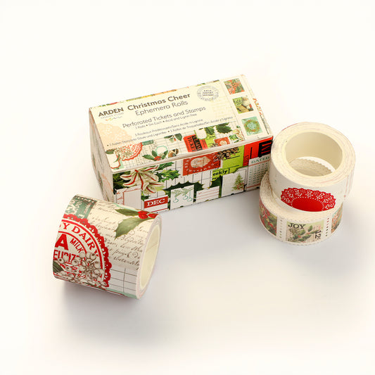Arden Creative Studio Christmas Cheer Ephemera Rolls