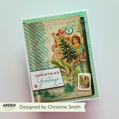 Arden Creative Studio Maker Series Lattice Clusters 6in x 8in Stencil