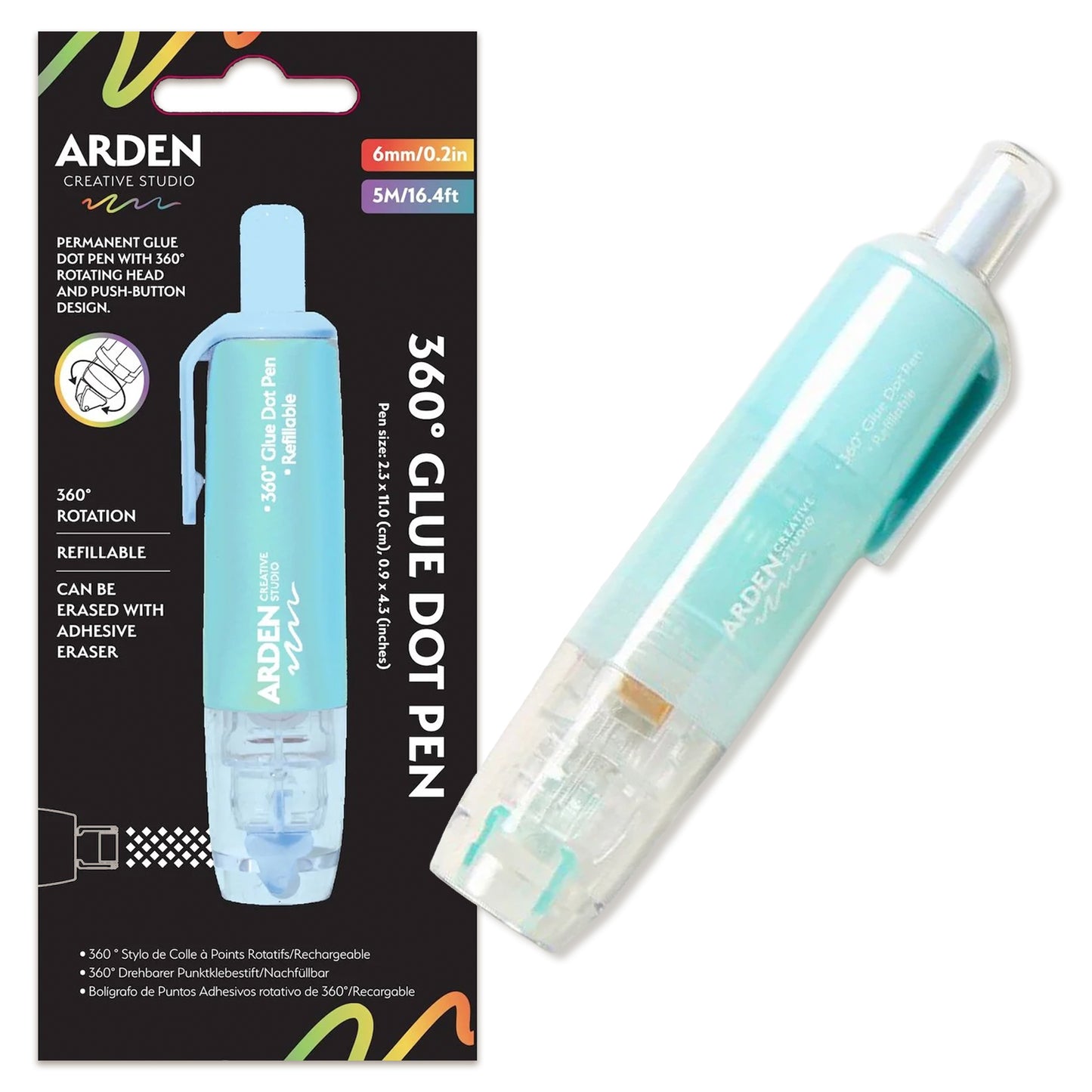 Arden Creative Studio 360° Glue Dot Pen