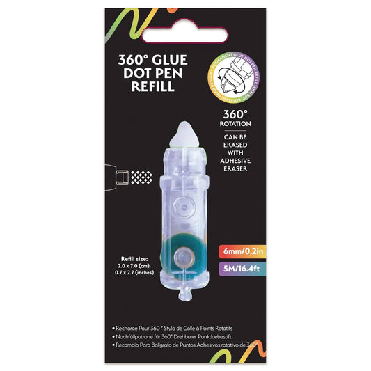 Arden Creative Studio 360° Glue Dot Pen Refill