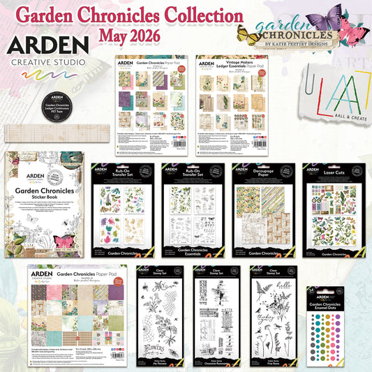 Arden Creative Studio Garden Chronicles May'26 Complete Collection (Save £15)