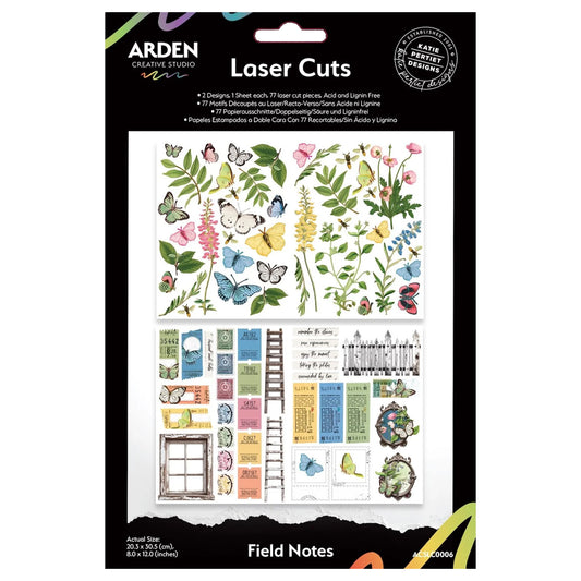 Arden Creative Studio Field Notes Laser Cuts