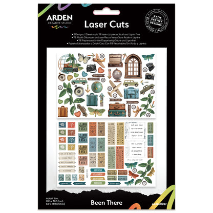 Arden Creative Studio Been There Laser Cuts