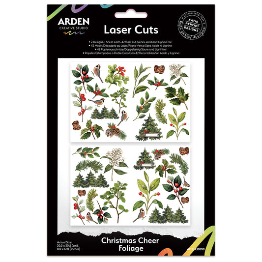 Arden Creative Studio Christmas Cheer Foliage Laser Cuts