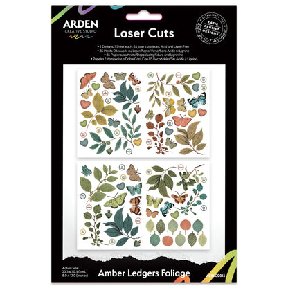 Arden Creative Studio Amber Ledgers Foliage Laser Cuts