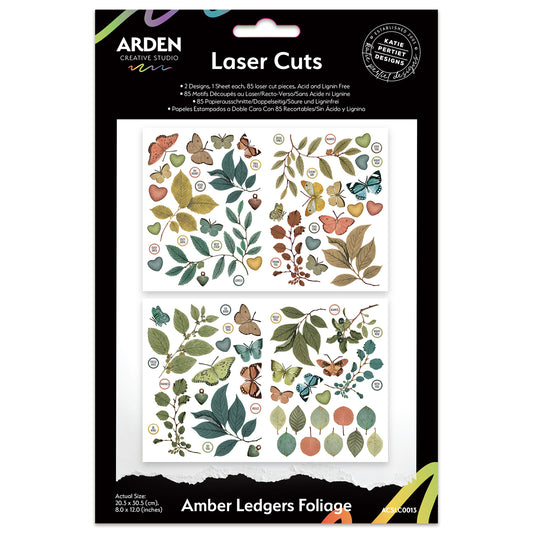 Arden Creative Studio Amber Ledgers Foliage Laser Cuts