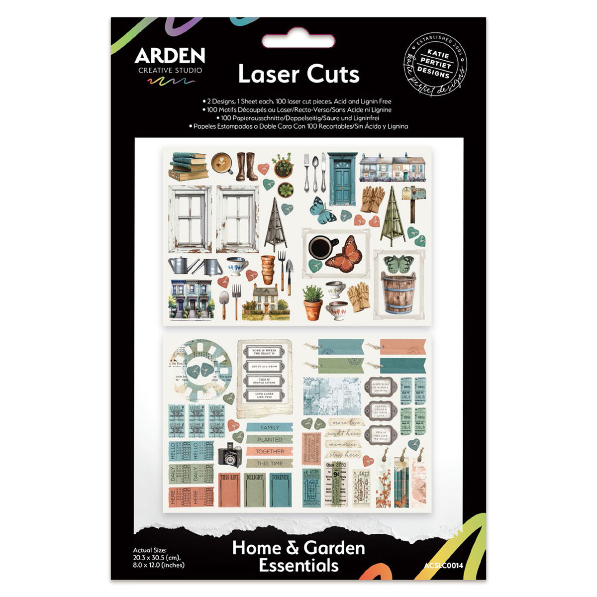 Arden Creative Studio Home & Garden Essentials Laser Cuts