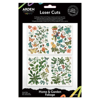 Arden Creative Studio Home & Garden Foliage Laser Cuts