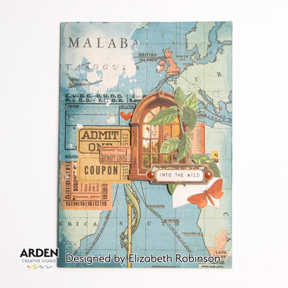 Arden Creative Studio Been There Epoxy Stickers