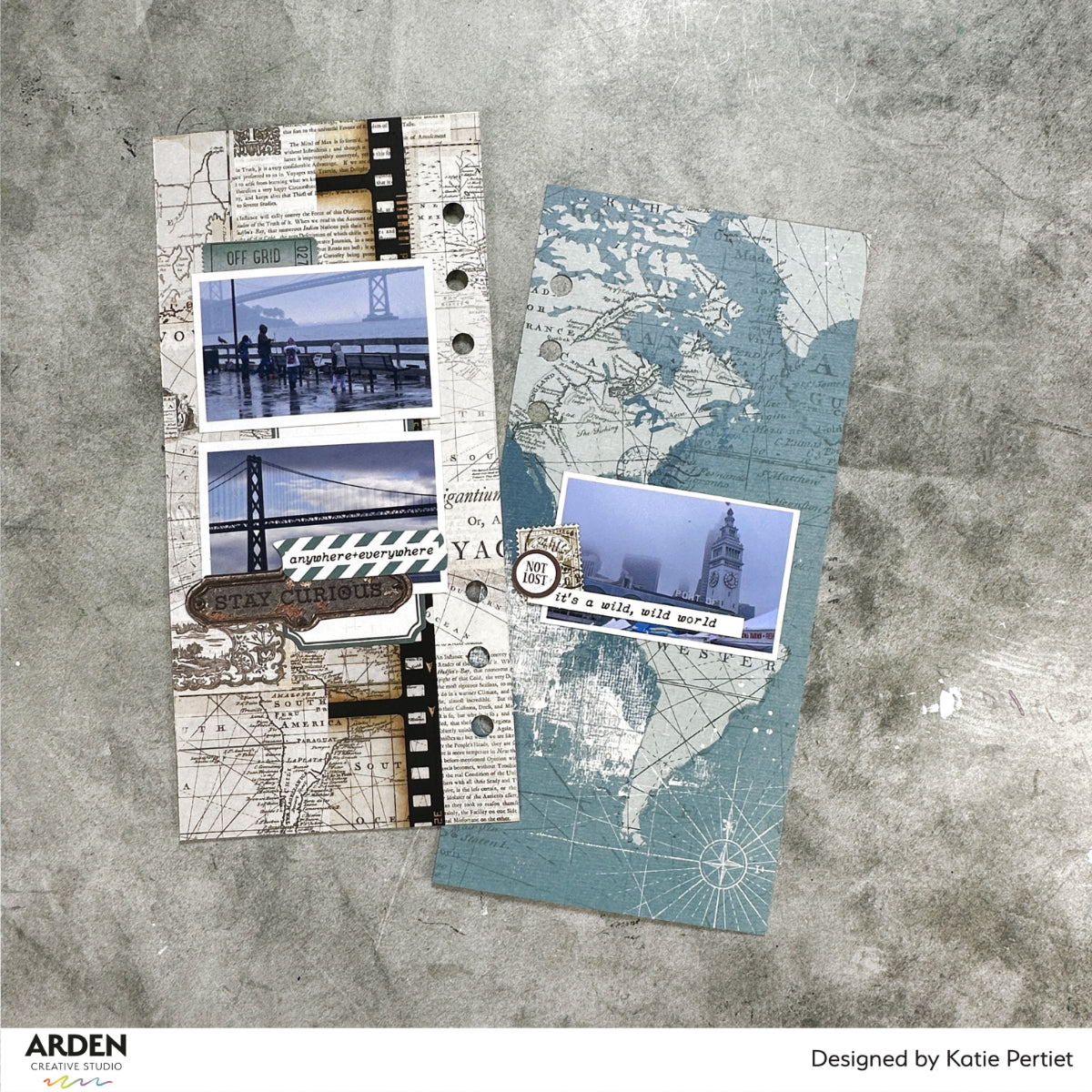 Arden Creative Studio Been There 6in x 8in Paper Pad