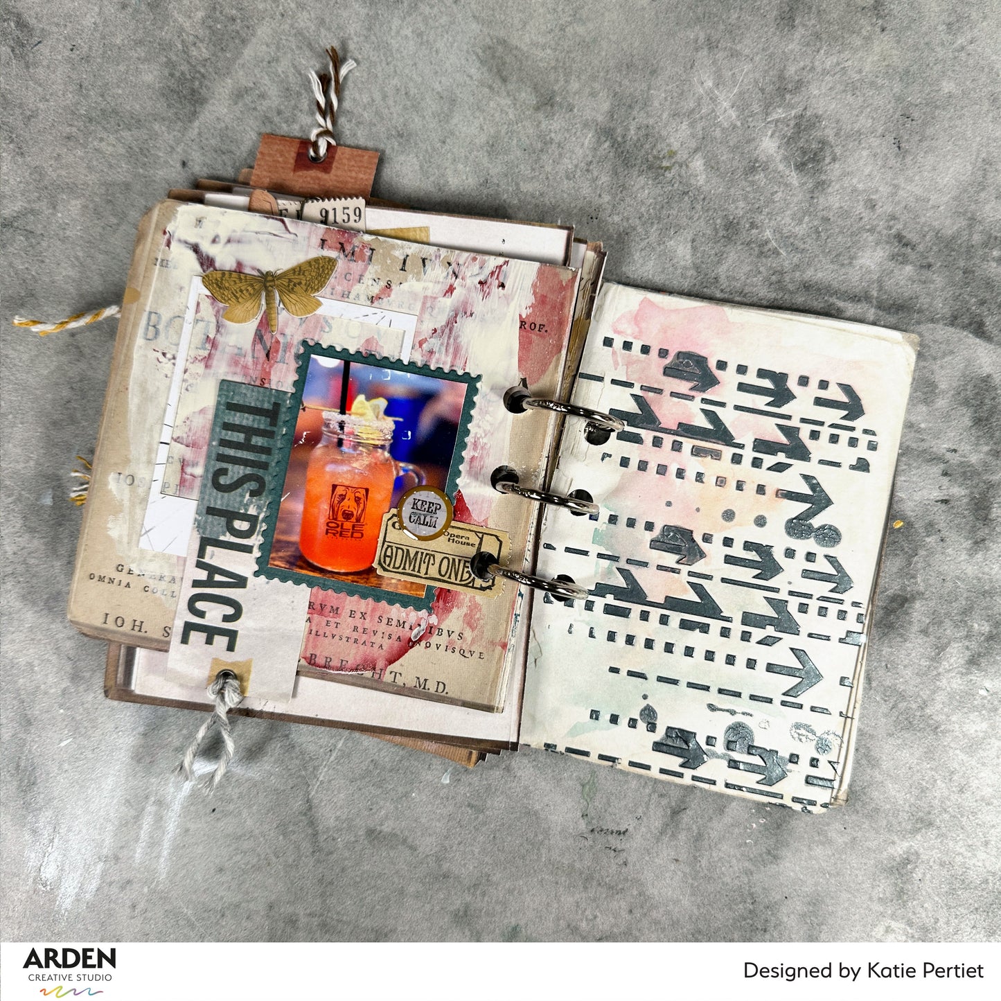 Arden Creative Studio Been There 6in x 8in Paper Pad