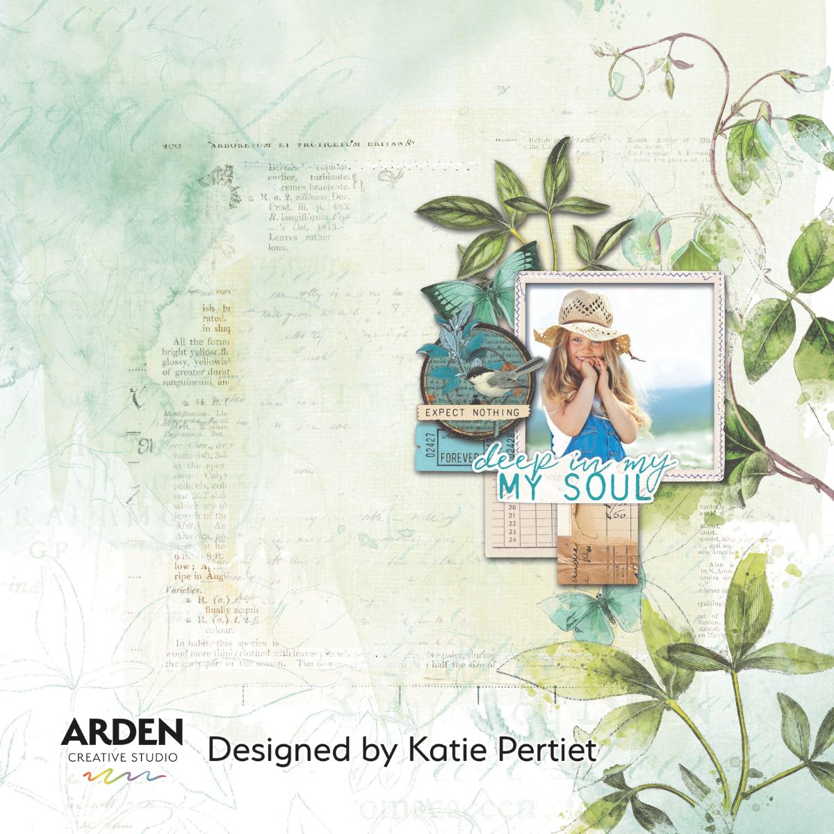 Arden Creative Studio Garden Chronicles 12in x 12in Paper Pad