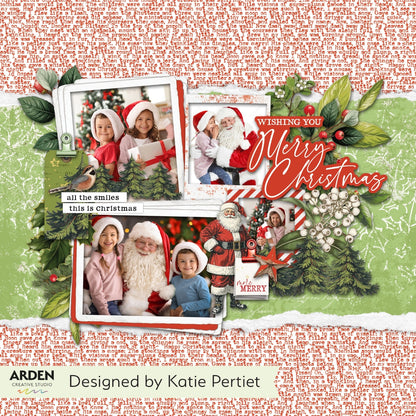 Arden Creative Studio Christmas Cheer Frame Ephemera Pack