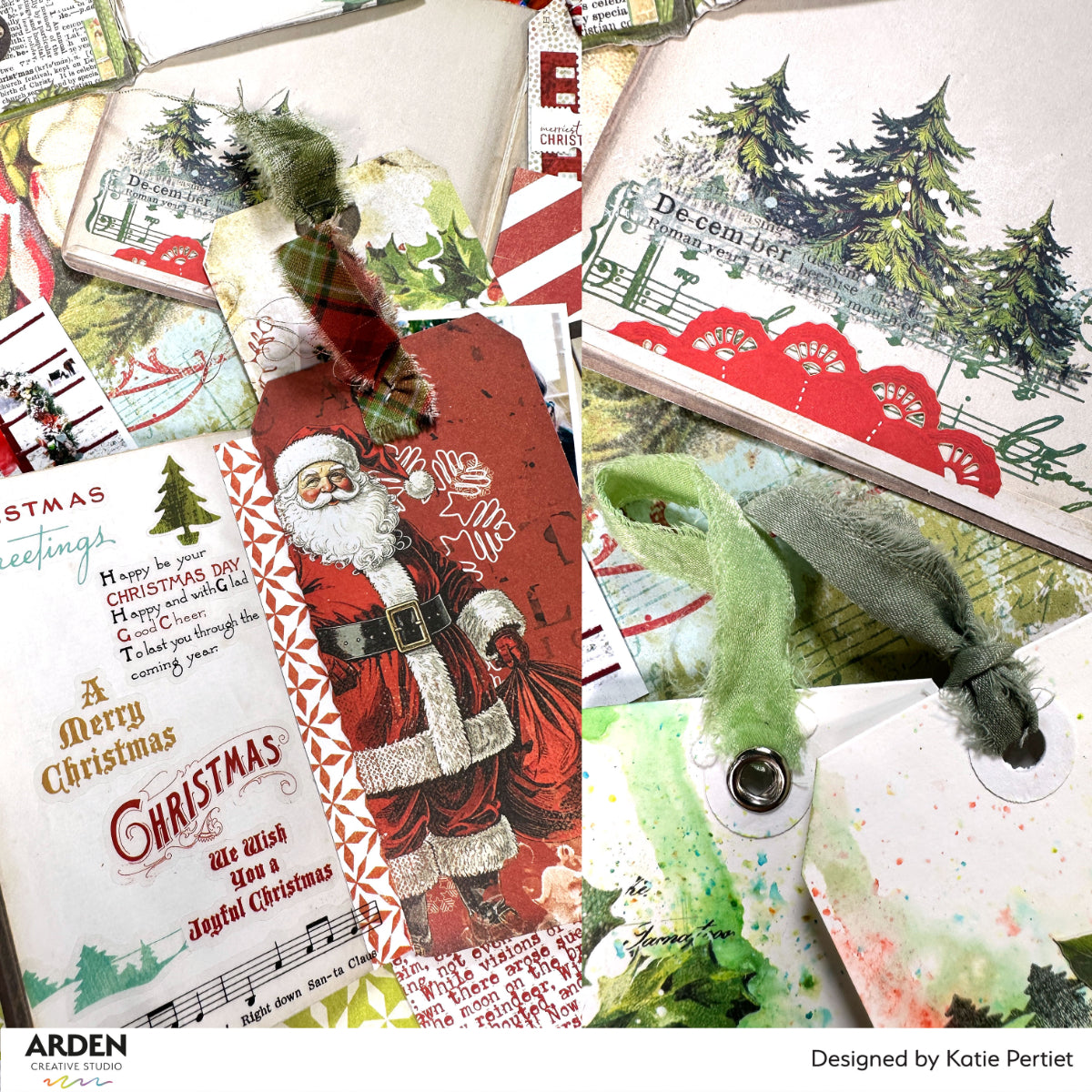 Arden Creative Studio Christmas Cheer 12in x 12in Paper Pad