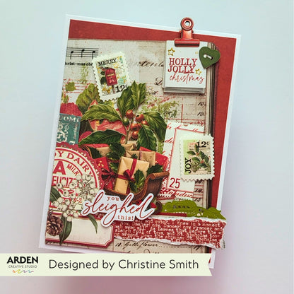 Arden Creative Studio Christmas Cheer Solids 12in x 12in Paper Pad