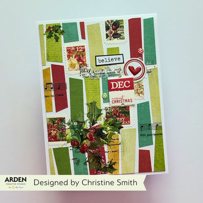 Arden Creative Studio Christmas Cheer Solids 12in x 12in Paper Pad