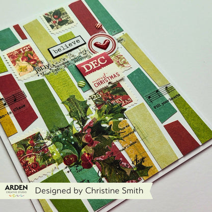 Arden Creative Studio Christmas Cheer Kiss-Cut Sentiment PET Tape