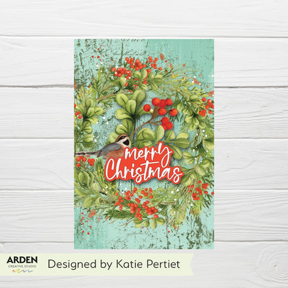 Arden Creative Studio Sentiment Cloud Series Merry Christmas Craft Die Set