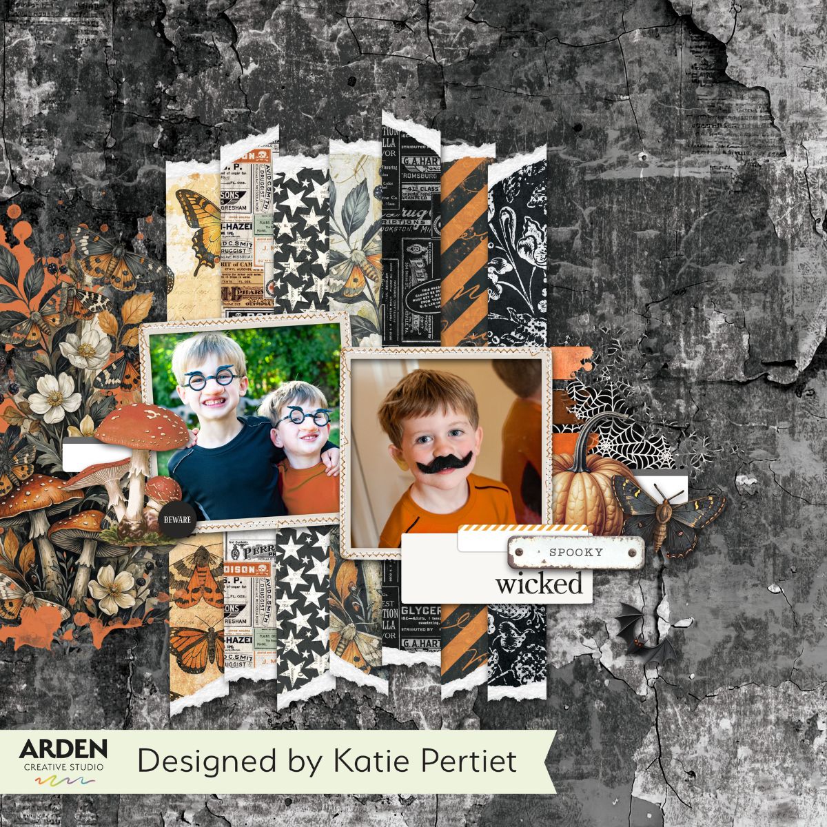 Arden Creative Studio Wicked Woods 12in x 12in Paper Pad