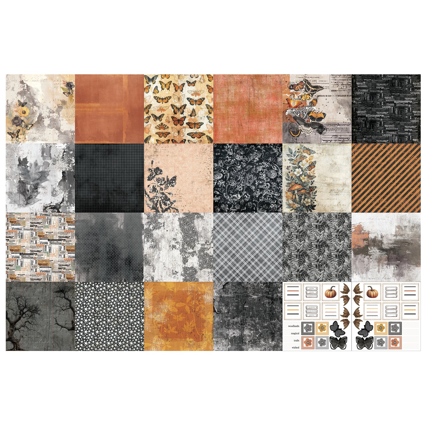 Arden Creative Studio Wicked Woods 12in x 12in Paper Pad