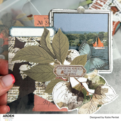 Arden Creative Studio Amber Ledgers 12in x 12in Paper Pad