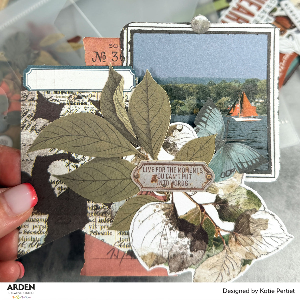 Arden Creative Studio Amber Ledgers Foliage Laser Cuts