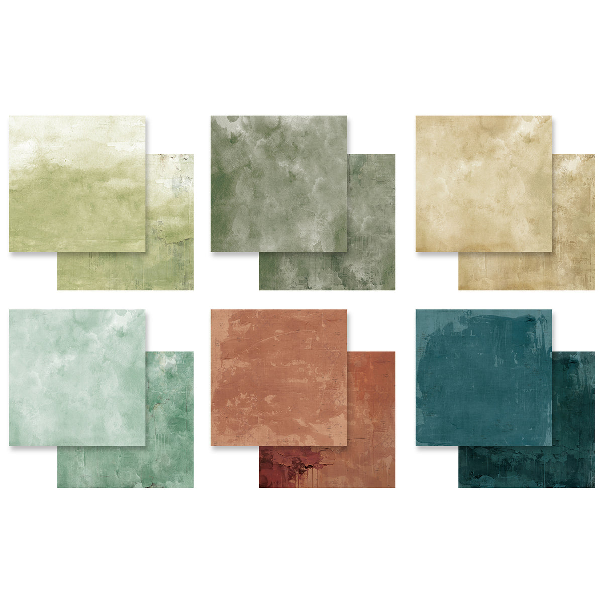 Arden Creative Studio Amber Ledgers Solids 12in x 12in Paper Pad