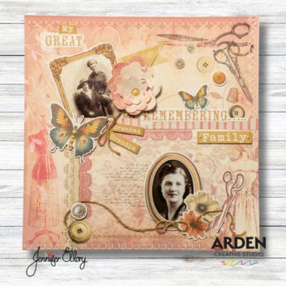 Arden Creative Studio Remembering… Ephemera Pack
