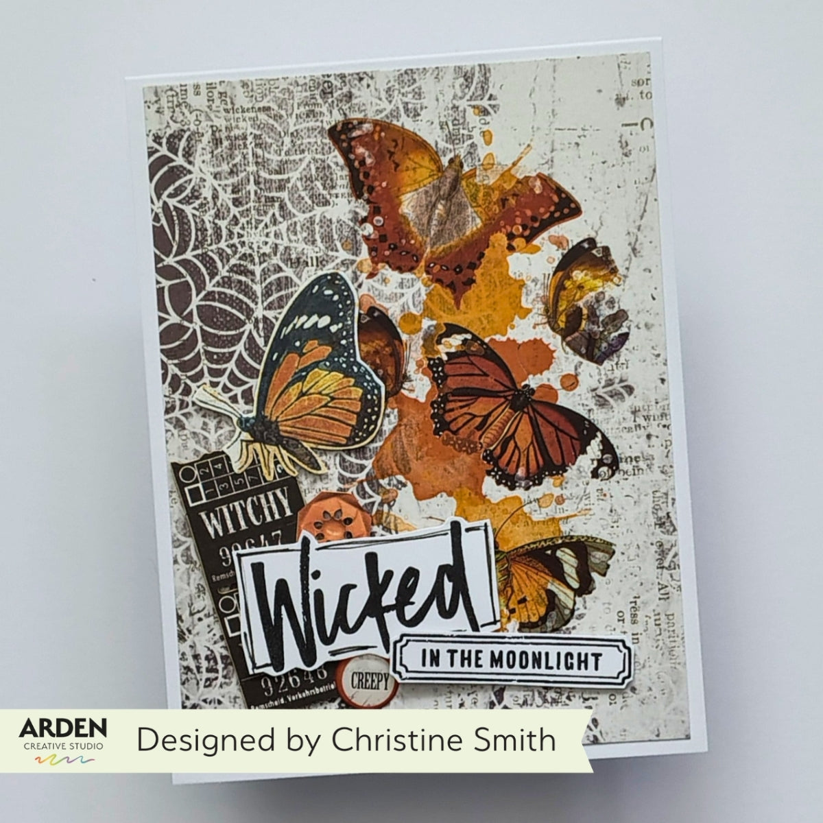 Arden Creative Studio Wicked Woods 6in x 8in Rub-On Transfer Set
