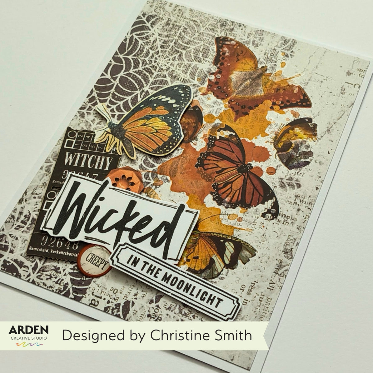 Arden Creative Studio Wicked Woods 6in x 8in Rub-On Transfer Set