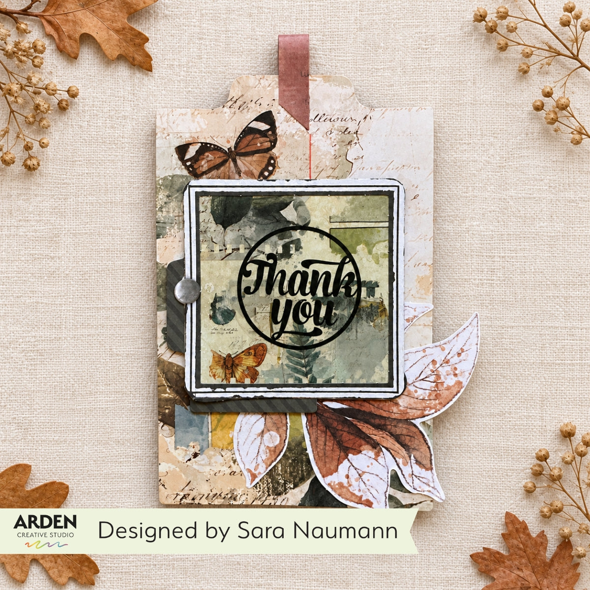 Arden Creative Studio Amber Ledgers Journalmakers Ephemera Pack
