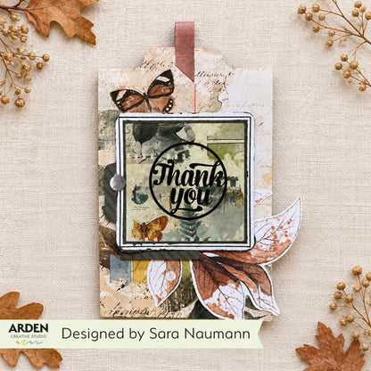 Arden Creative Studio Amber Ledgers Journalmakers Ephemera Pack