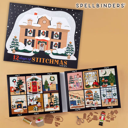 Spellbinders 12 Days of Stitchmas Advent Calendar 2025 WORTH £160