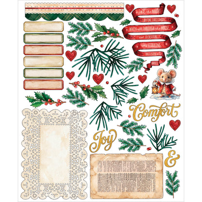 49 And Market Santa's Winter Village Card Kit