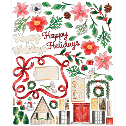 49 And Market Santa's Winter Village Card Kit