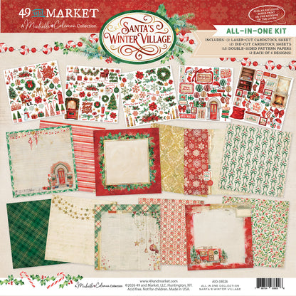 49 And Market Santa's Winter Village All-In-One Kit