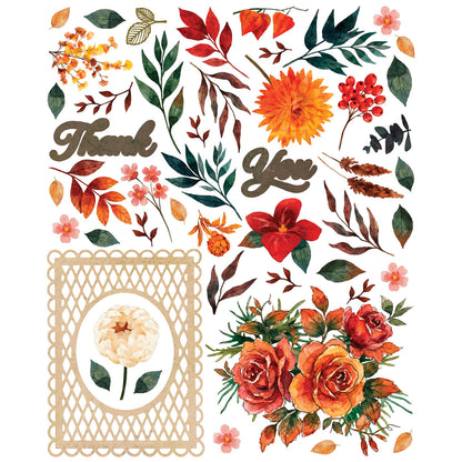 49 And Market Thankful Card Kit with Gold Foil
