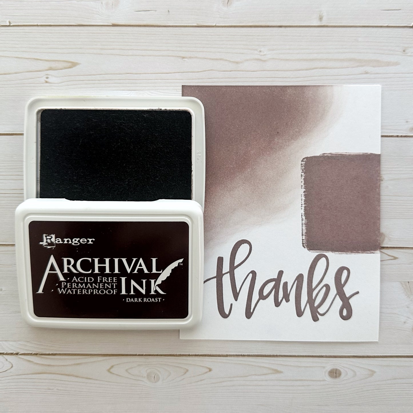Ranger Archival Ink Pad Dark Roast