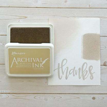 Ranger Archival Ink Pad Sand Castle