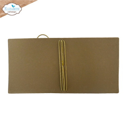 Elizabeth Craft Designs Beautifully Worn Art Journal Square XL Sandstone by Devid Roodenburg