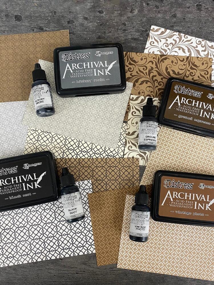 Ranger Tim Holtz Distress® Archival Ink™ 4-pack